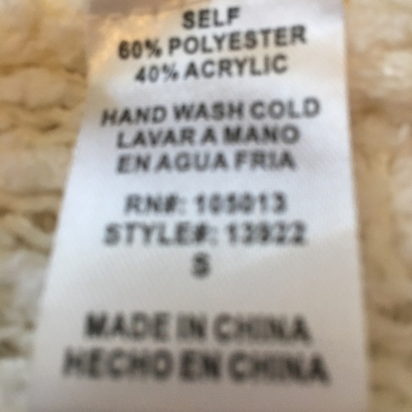 Andree very long cardigan sweater. Long sleeves, open front, sz small. - Picture 8 of 8